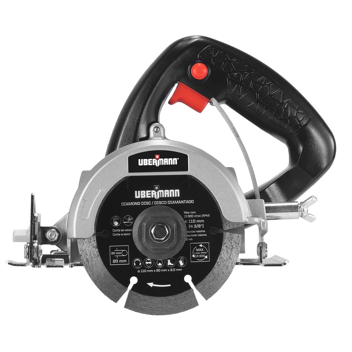 Serra Marmore 1400W 110V, marca Ubermann - Foto 2