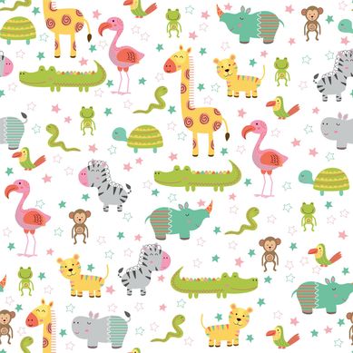 Adesivo Contact Baby Zoo 45x200cm