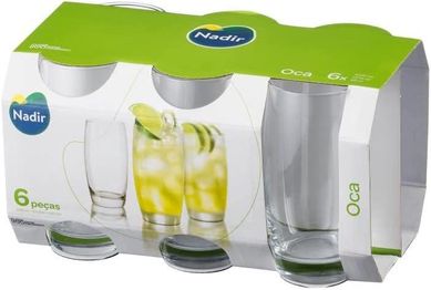 Jogo de Copo Oca 400ML 6 Peas