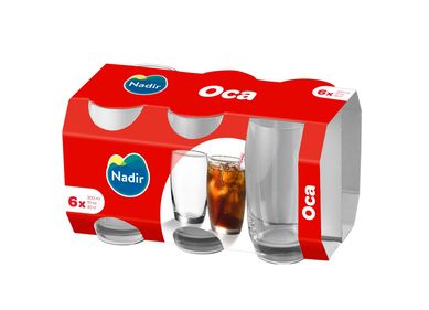 Jogo de Copa Oca 300ml 6 Peas