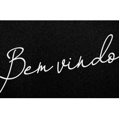 Vinil Light 2.0 Bem Vindo Preto 40x60cm