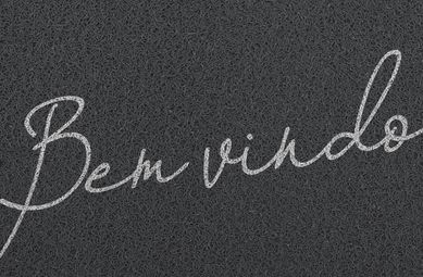 Vinil Light 2.0 Bem Vindo Cinza 40x60cm