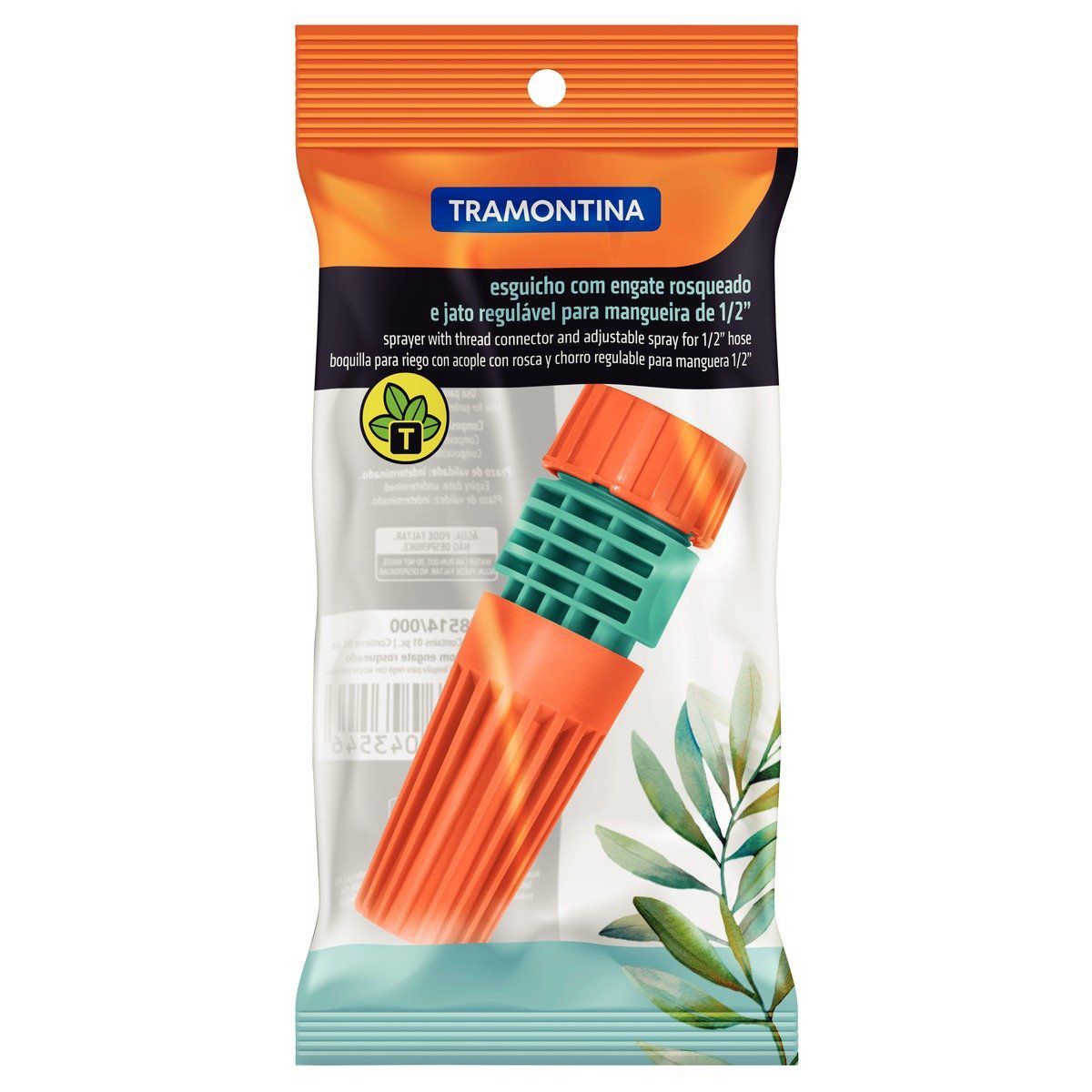 Esguicho com Engates Rosqueados 1/2", marca Tramontina - Foto 2