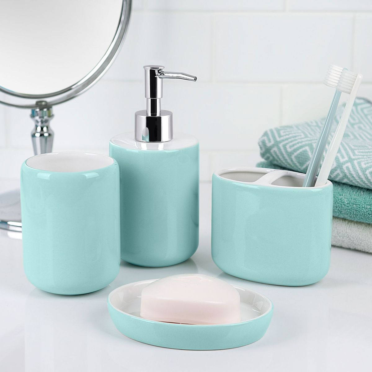 Copo Dia Azul Claro, marca Just Home Collection - Foto Principal