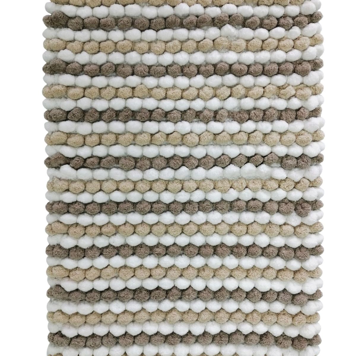 Tapete de Banheiro Algodão Cube Mix Bege 40x60 Just Home Collection, marca Just Home Collection - Foto Principal