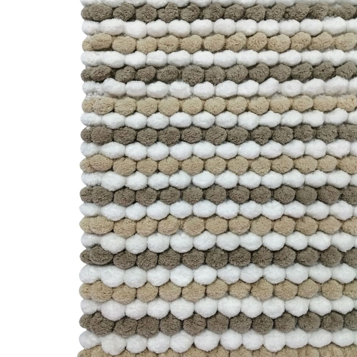 Tapete de Banheiro Algodão Cube Mix Bege 40x60 Just Home Collection, marca Just Home Collection - Foto 2