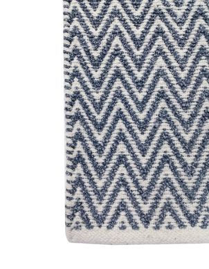 Tapete de Banheiro Ziggy Azul 40x60 Just Home Collection