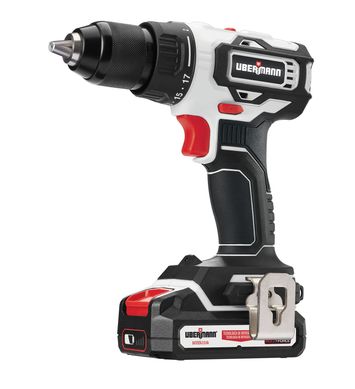 Kit Furadeira de Impacto sem Fio 2X2.0Ah 220-60Hz 20V Ubermann