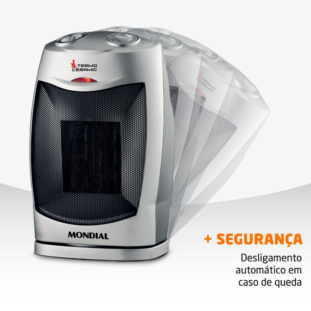 Aquecedor Modial Elétrico Termo Ceramic, marca Mondial - Foto 2