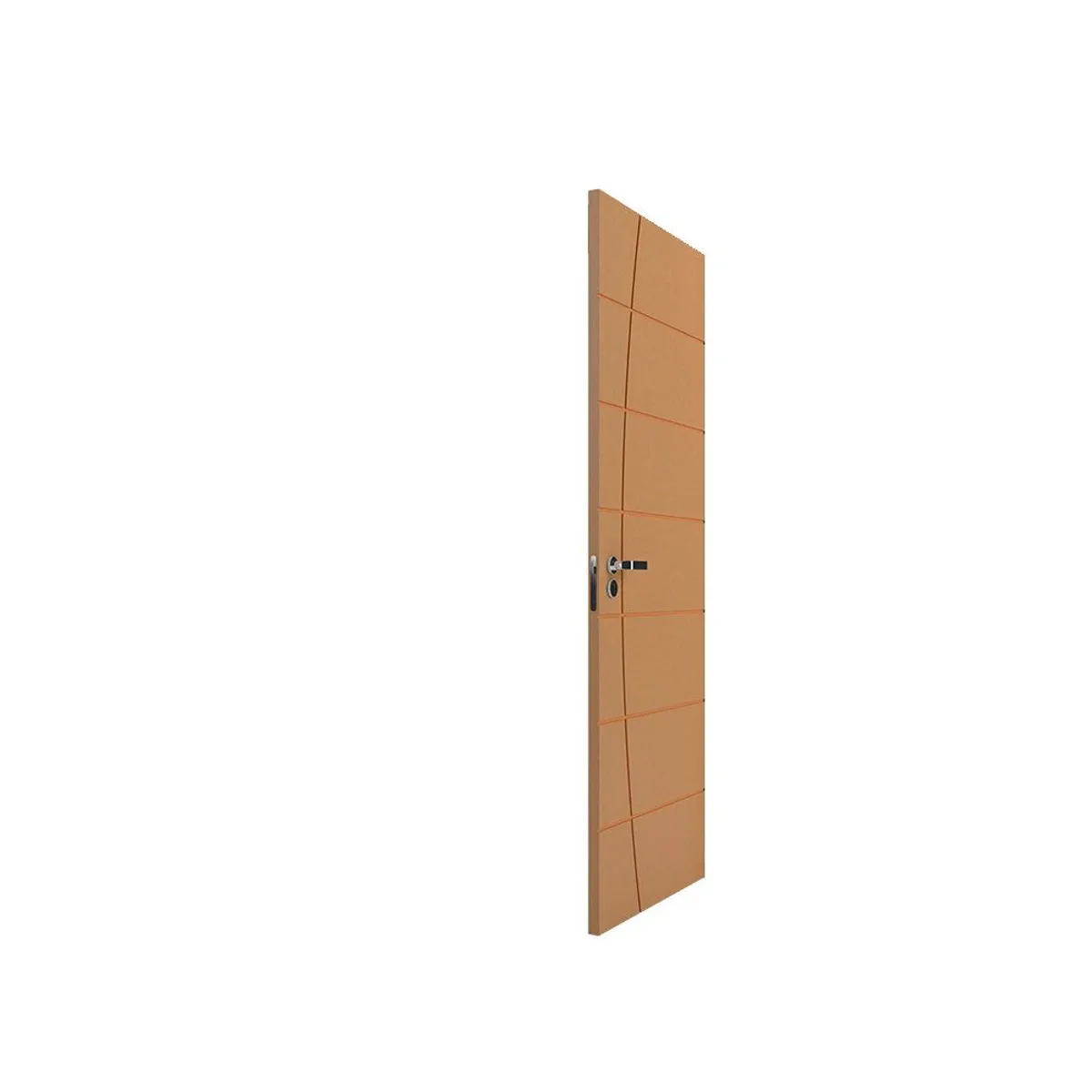 Folha Porta Frisada Sólida Elegance Freijó Pintada 210x82 Vert, marca Vert - Foto Principal