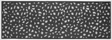 Passadeira Cozinha Terrazzo Black 40x120cm