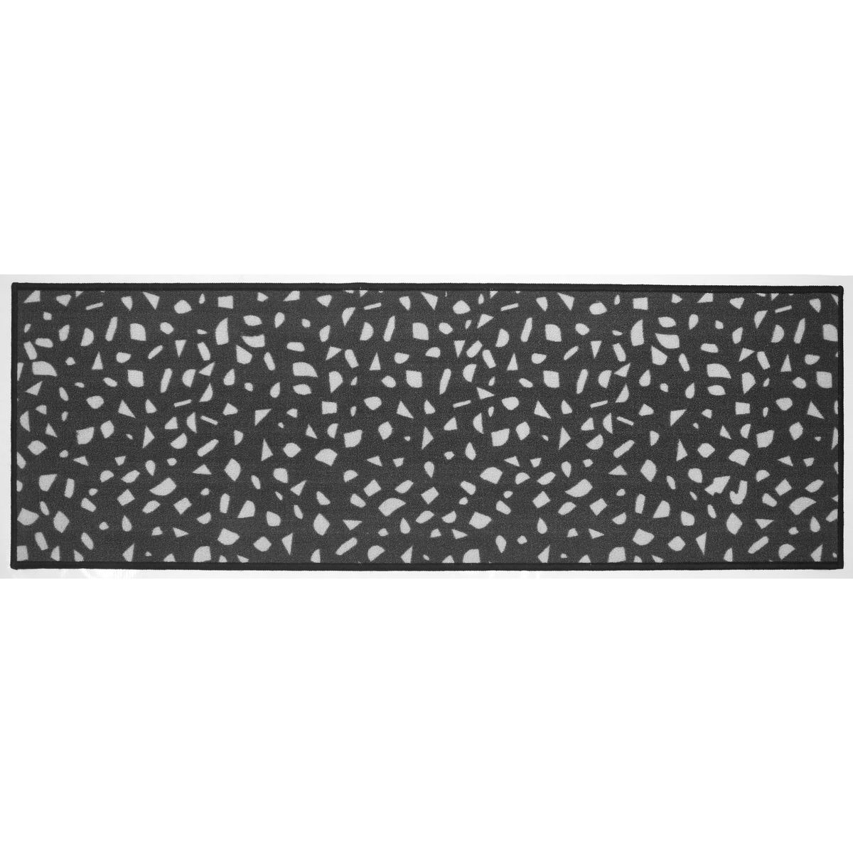 Passadeira Cozinha Terrazzo Black 40x120cm, marca Kapazi - Foto Principal