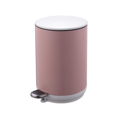 Lixeira com Pedal Rosa 5 Litros