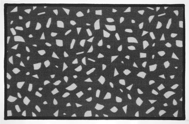 Tapete Cozinha Terrazzo Black 40x60cm