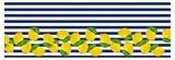 Passadeira de Cozinha Clean Kasa Limões 40x120cm