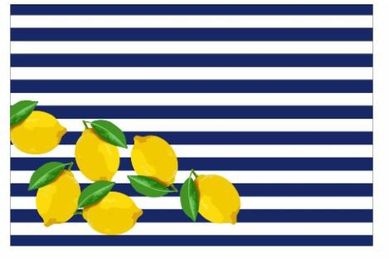 Tapete de Cozinha Clean Kasa Limes 40x60cm