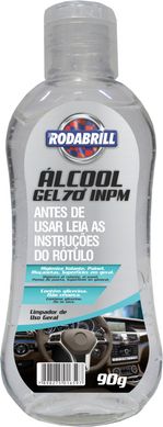 Alcool Gel Limpador Rodabrill 90g