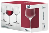 Jogo Taça Brunello 490 ML com 6 peças