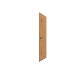 Folha Porta Elegance Sólida Freijó Pintada 210x72 Vert