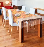 Toalha Mesa Transparente 135x135cm