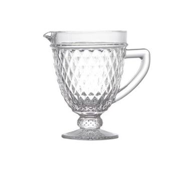 Jarra de Vidro Bico de Abacaxi Transparente 1L