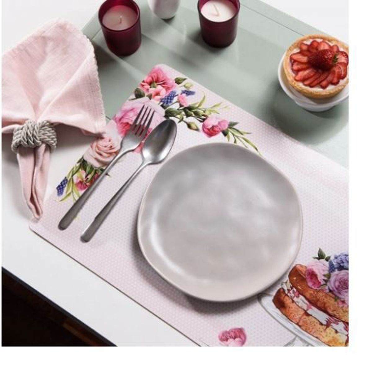 Lugar Americano Pvc Print Naked Cake, marca Copa&cia - Foto 2