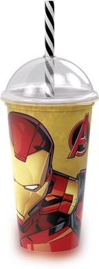 Copo Shake 500 Ml Homem Ferro