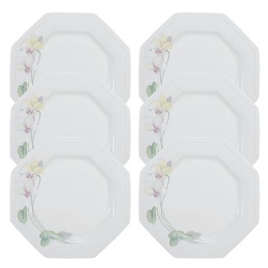 Kit com 6 Pratos Rasos 28 cm Encanto