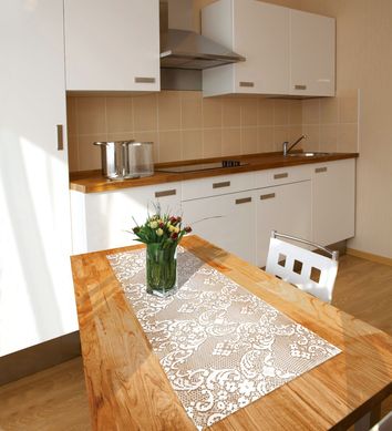 Caminho Para Mesa 120x35cm  Renda