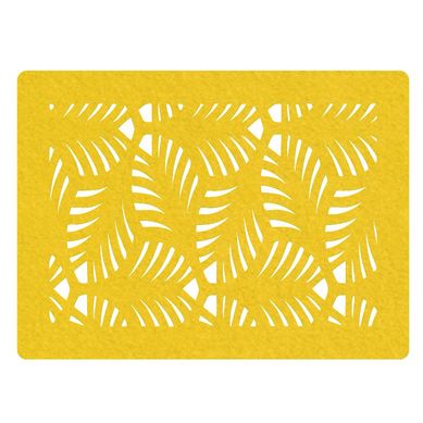 Jogo Americano Folhas Amarelo