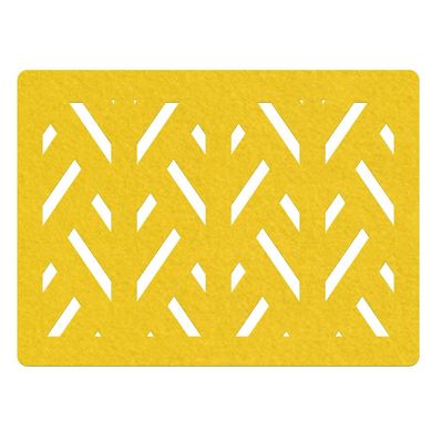 Jogo Americano Formas Amarelo