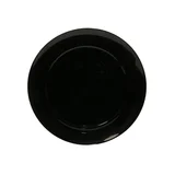 Prato Raso de Vidro Temperado Alexie Black 25cm