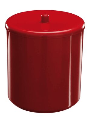 Lixeira Plstica com tampa 6L Vermelho