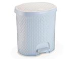 Lixeira 6L Com Pedal Rattan Branca