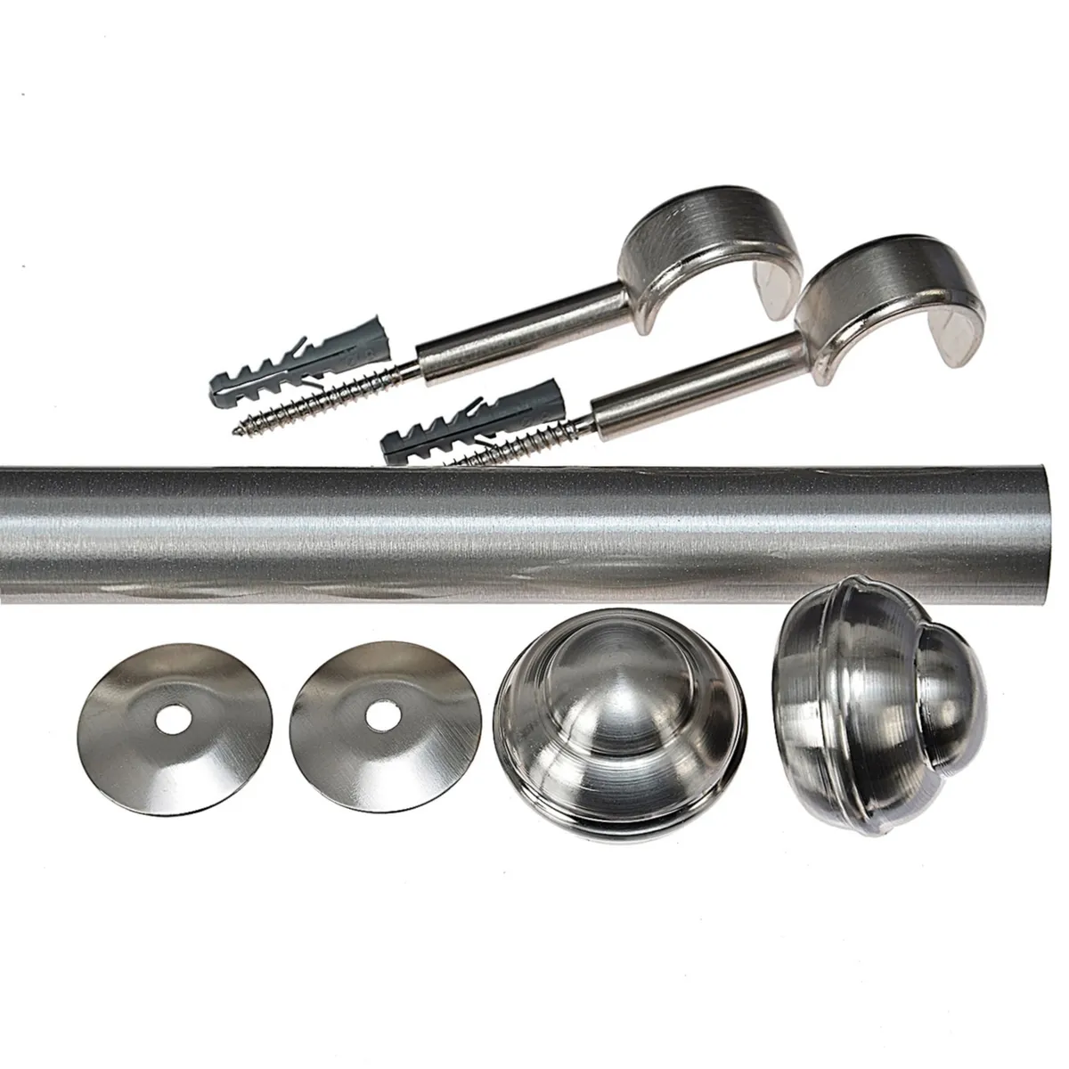 Kit Elegance 28 mm com 200cm Aço Escovado, marca Couselo - Foto Principal