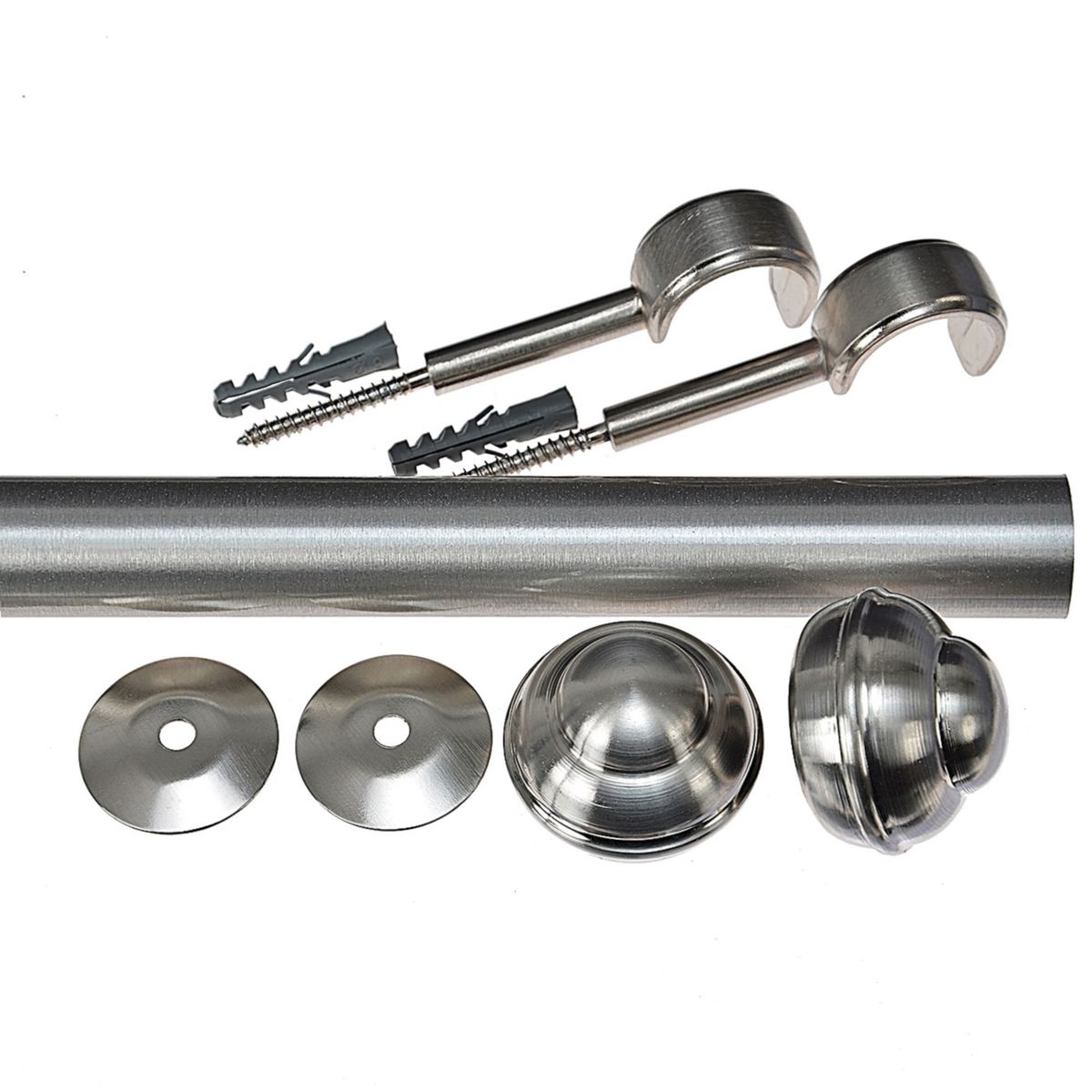 Kit Elegance 28 mm com 200cm Aço Escovado, marca Couselo - Foto Principal