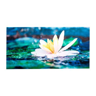 Quadro Digital Flor de Ltus Uniart 55 x 110 cm