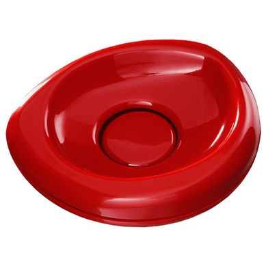 Saboneteira Plstica de Mesa Vermelho
