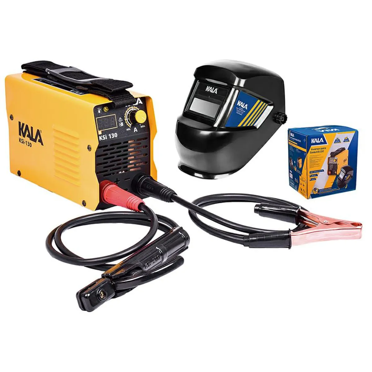 Kit Inversora de Solda Digital KSI 130A Bivolt Kala, marca Kala - Foto Principal