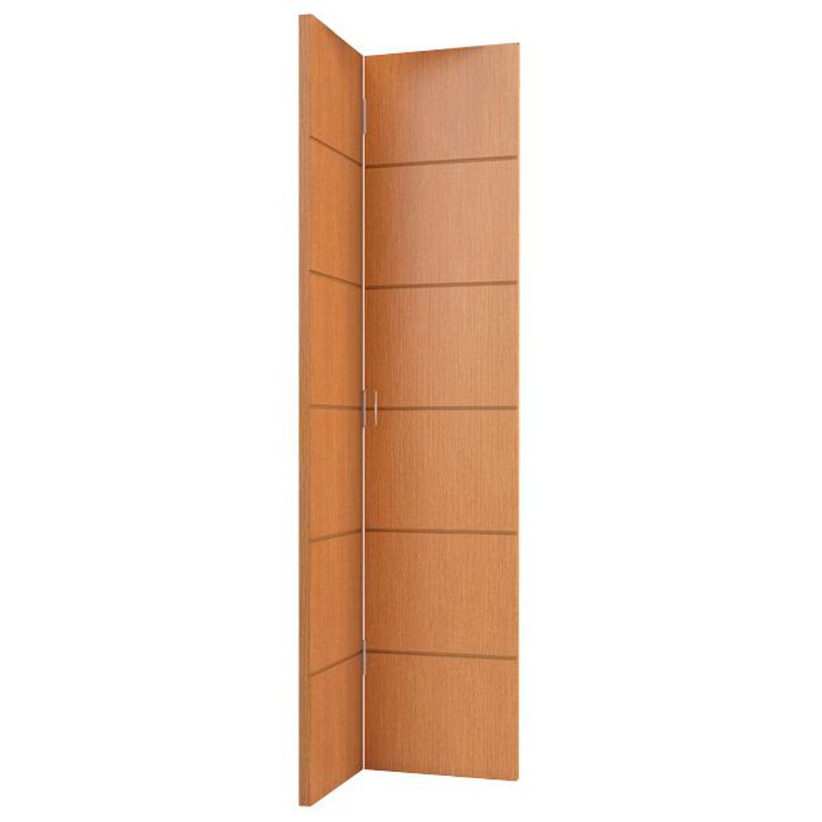 Kit Porta Camarão Frisada Com Ferragens Madeira Solida MDP Freijó Acabado 210x70x3,5cm Bella, marca Vert - Foto Principal