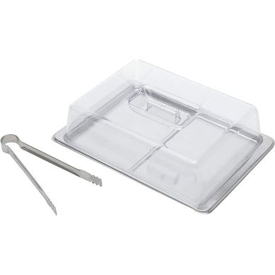 Porta Frios com Pina de Ao Inox e Tampa de Plstico Prime 27x16cm Lyor
