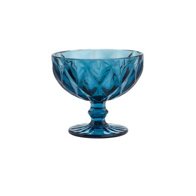 Taa de Vidro Diamond Azul 310Ml