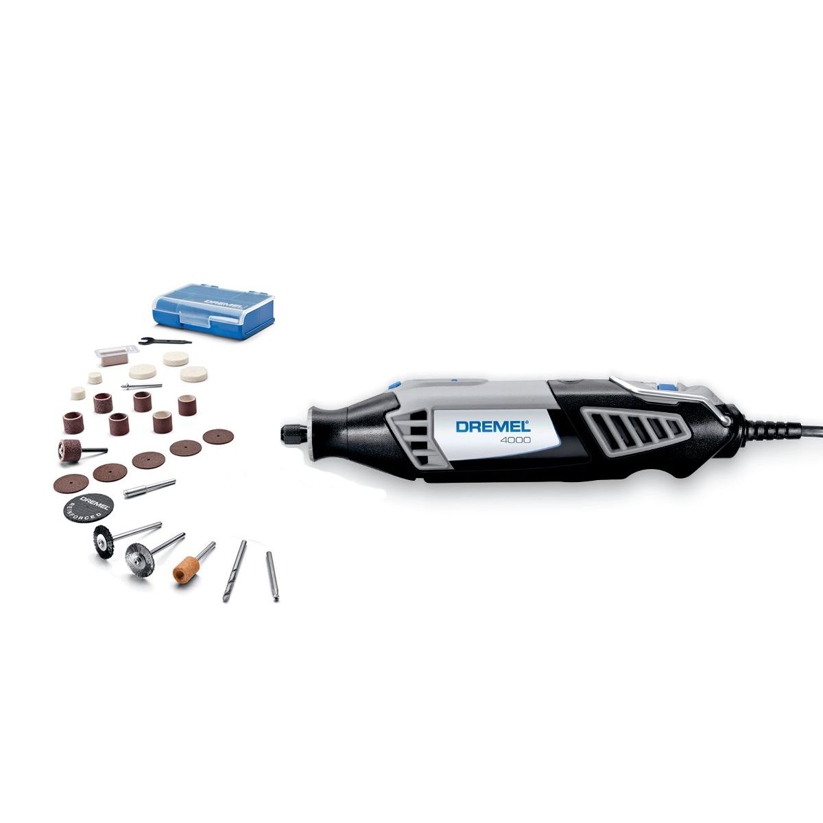 Dremel 4000 Micro Retífica com 26 Acessórios 127V, marca Dremel - Foto Principal