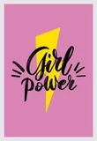 Quadro sem Vidro 22x32cm Girl Power