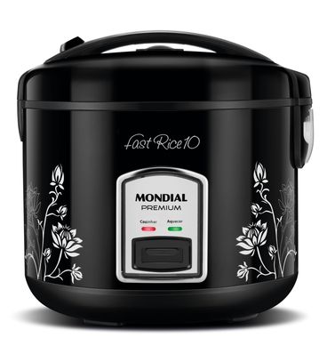 Panela Eltrica de Arroz Fast Rice 10 127V Preto