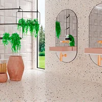 Porcelanato Confete White Natural 100x100cm Retificado Caixa 2,00m² Ceusa