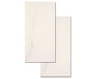 Porcelanato Acetinado Esmaltado Branco 60x120cm Portobello Retificado Caixa 1,43m² Michelangelo