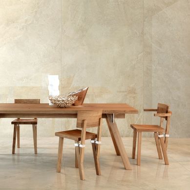 Porcelanato Avorio Di Brescia Natural Retificado 90X90cm