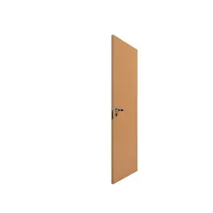 Folha de Porta Lisa Madeira Solida MDP Freijó Acabado 210x80x3,5cm Starndard