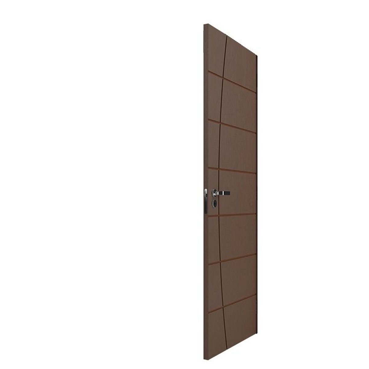 Folha de Porta Frisada Madeira Solida MDP Ipê Acabado 210x82x3,5cm Elegance, marca Vert - Foto Principal